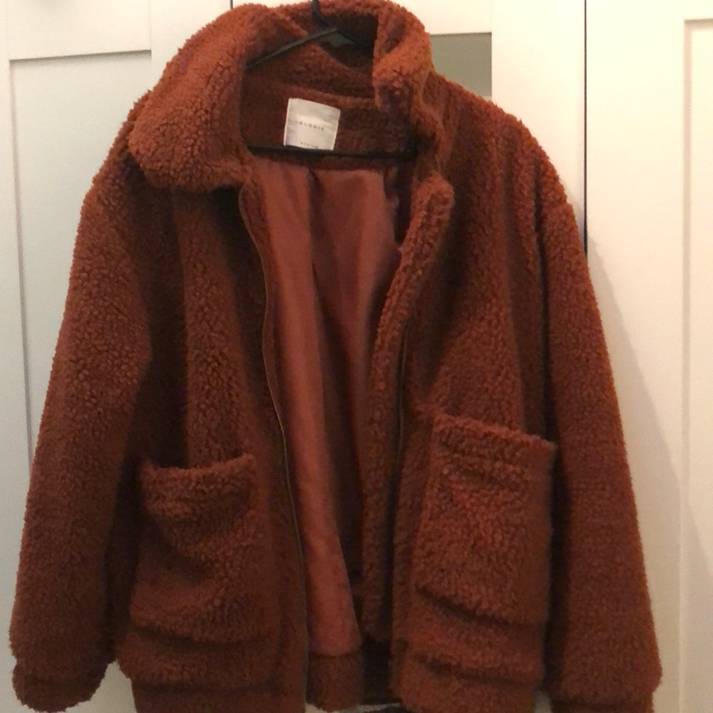 Brown Teddy Jacket - image 4